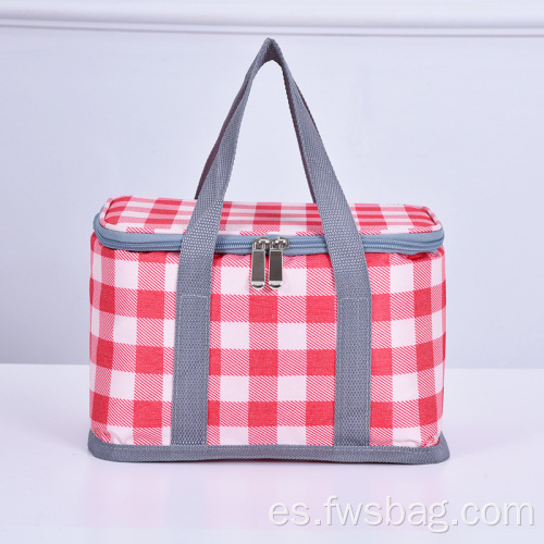 Bolsa de almuerzo aislada de picnic a gran capacidad